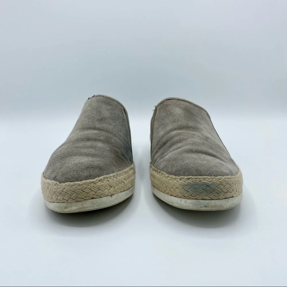 VINCE Light Wood Smoke Acker Slip-On Sneaker Size 7